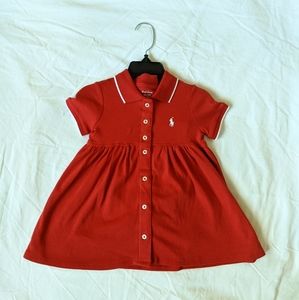 NWT Polo Ralph Lauren Baby Dress & Diaper Cover